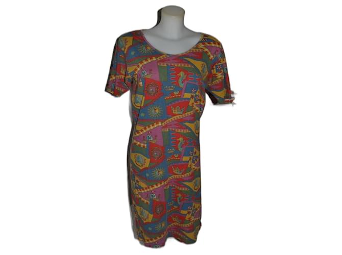Etro Midi dress Multiple colors Cotton  ref.967598