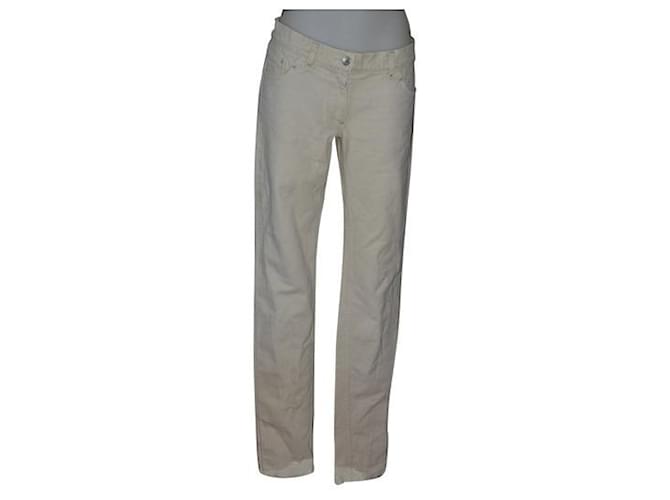 Dolce & Gabbana jeans beige Cotone  ref.967628