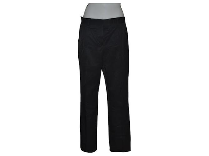 Miu Miu Trousers Black Synthetic  ref.967638