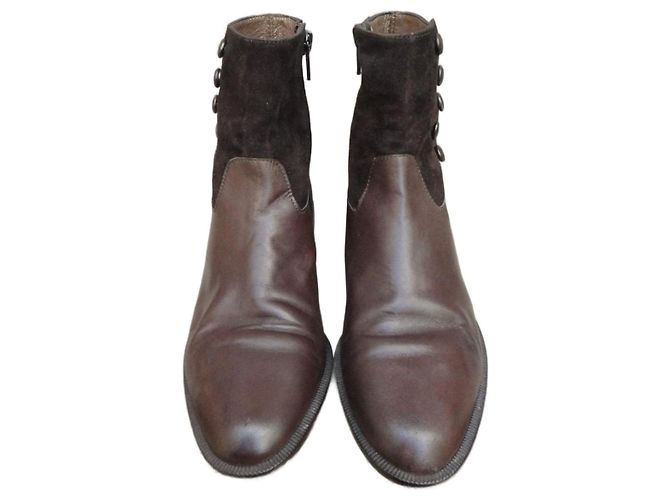 Autre Marque vintage ankle boots 36 Dark brown