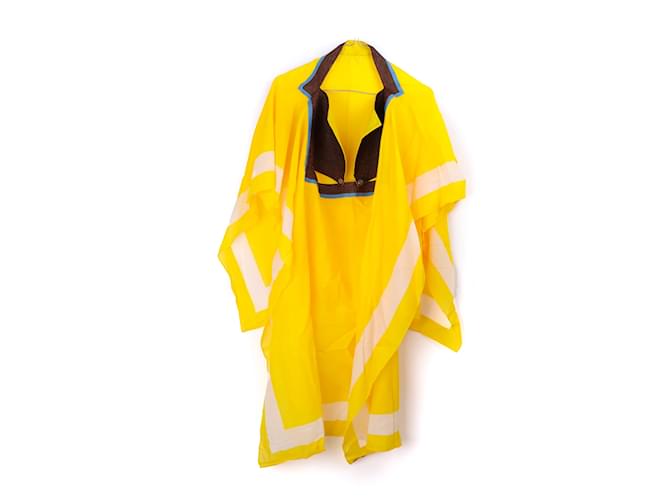 Hermès HERMES  Tops T.fr 42 silk Yellow  ref.967670