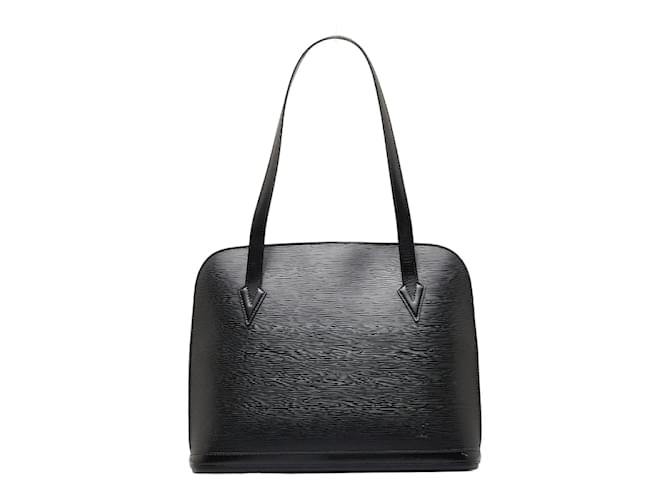 Louis Vuitton Epi Lussac Tote M52282 Black Leather Pony-style calfskin  ref.967731 - Joli Closet