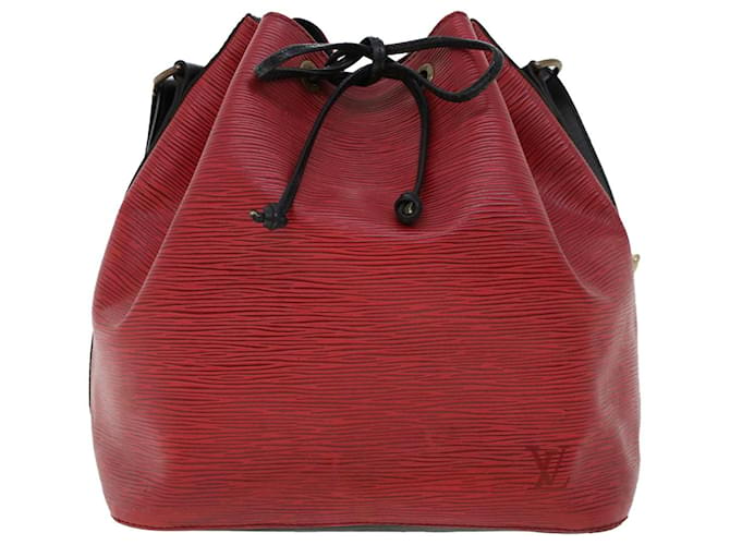 Noe Louis Vuitton Noé Red Leather  ref.967813