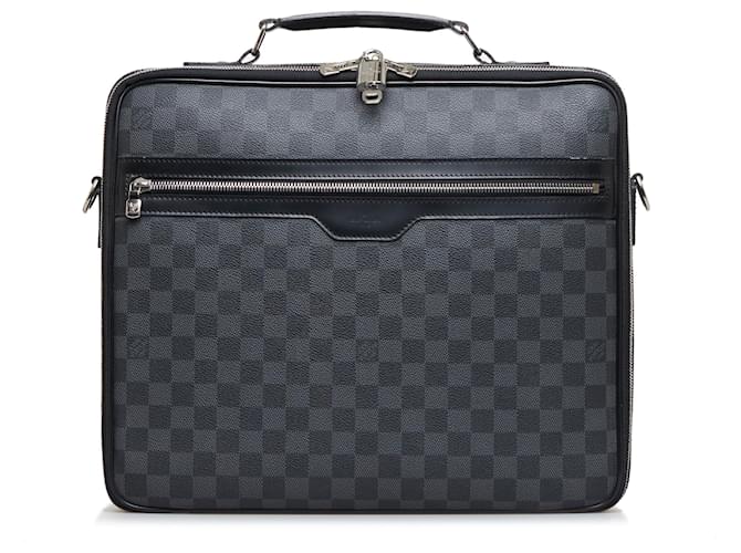 Louis Vuitton Damier Graphite Canvas Steeve Briefcase Bag Louis Vuitton