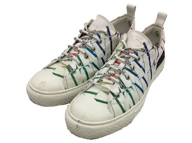 ****VALENTINO GARAVANI Multicolor Sneakers White Rubber  ref.968124