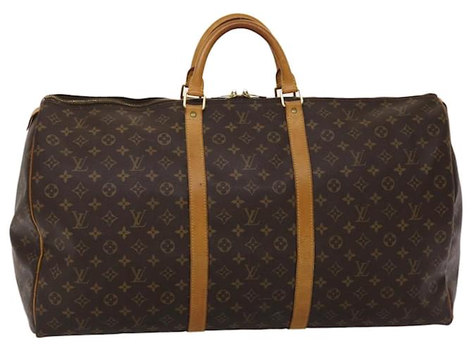 Louis Vuitton Keepall 60 Boston Bag Monogram