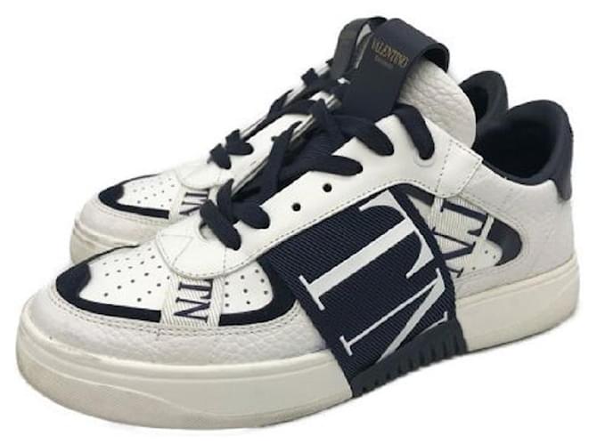 ****VALENTINO GARAVANI Low Top Sneakers White Leather  ref.968363