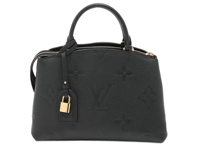 Louis Vuitton Petit Palais Empreinte Leather Black/Beige