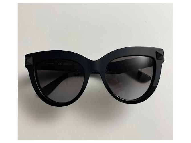 Valentino occhiali da sole Nero Plastica  ref.968474