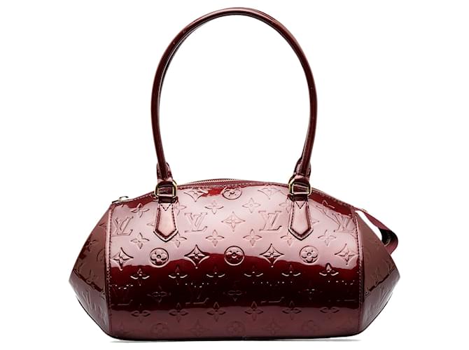 Louis Vuitton Vernis Leather Zip Top Handbag in Metallic