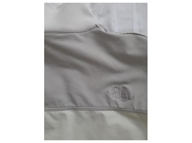 The North Face Blazers Jackets Beige Grey Cream Polyester  ref.968737