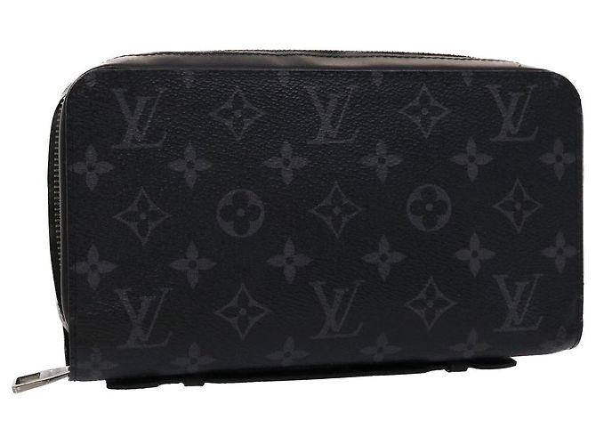 LOUIS VUITTON Monogram Eclipse Zippy XL Reisetasche M61698 LV Auth 45688