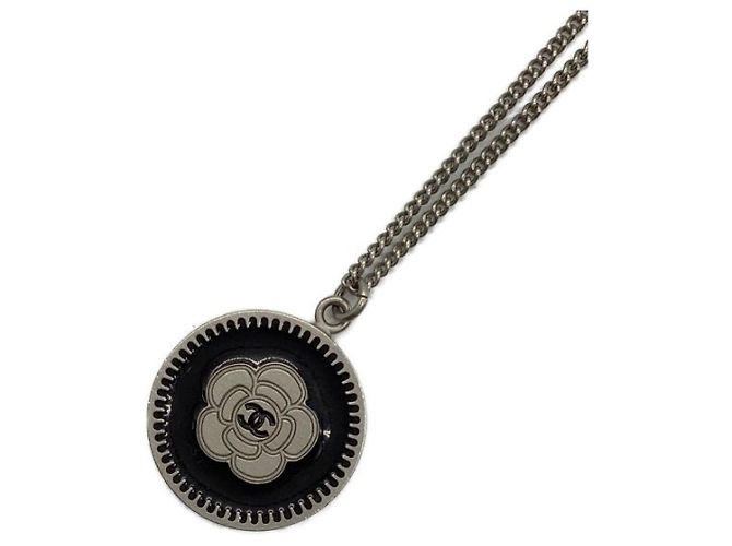 ***Collana con monete CHANEL Nero 