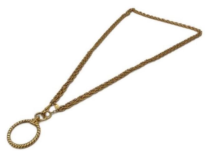 *** CHANEL  loupe necklace  ref.968983