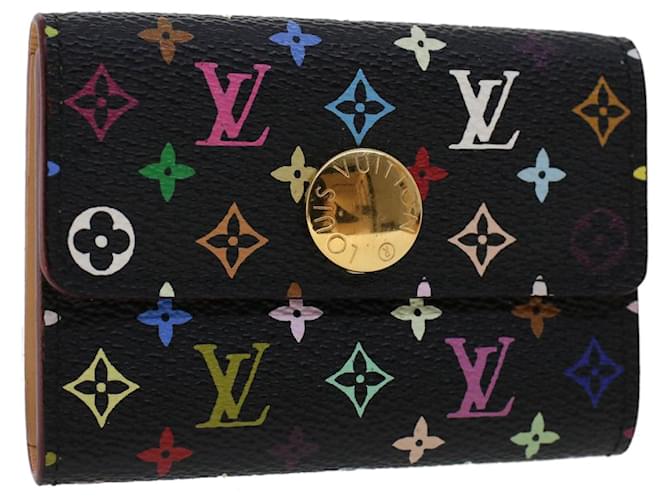 Louis Vuitton Coin Purse Porte Monnaie Plat Monogram Multicolor