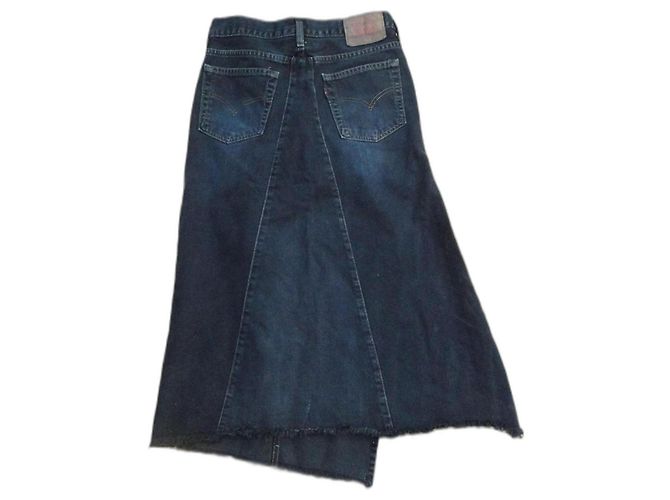 Gonna lunga Levi's taglia S Nero