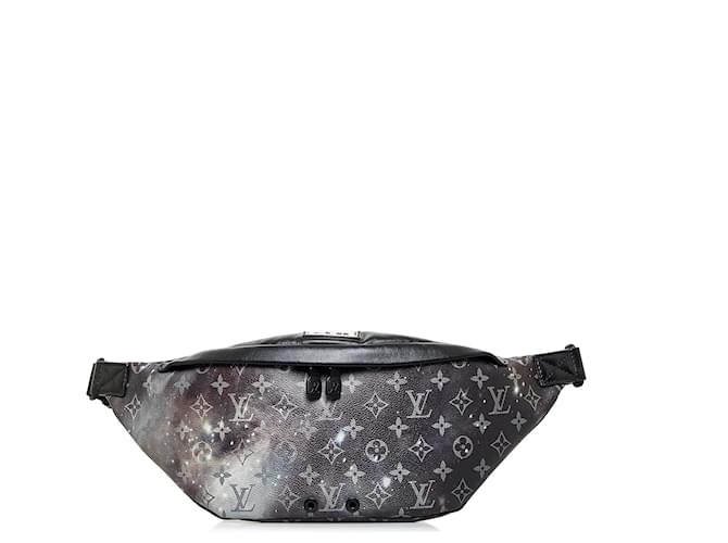 Louis Vuitton Black Monogram Galaxy Discovery Bumbag Cloth ref