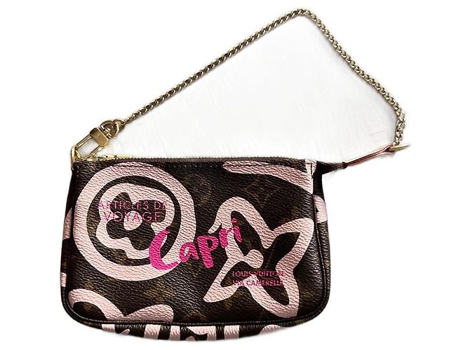 Organizer Louis Vuitton Mini pochette accessoires Edition Limitée Été 2017 Corsaire Rose