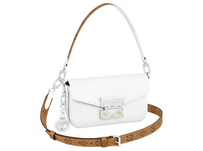 Louis Vuitton LV Swing White Leather ref.969397 - Joli Closet