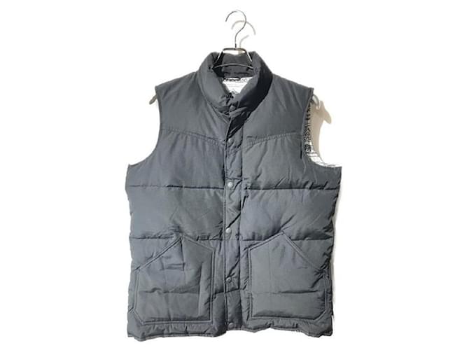 Autre Marque ****PEFIELD x STUSSY Black Vest Polyester Nylon  ref.969405