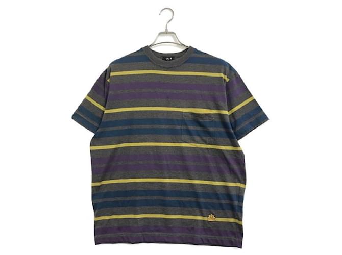 Autre Marque ****STUSSY Multicolor Striped T-shirt Multiple colors Cotton Rayon  ref.969443