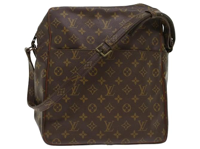 Auth Louis Vuitton Monogram Petit Marceau Shoulder Cross Bag Old