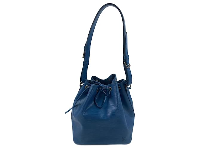 Louis Vuitton Blue Epi Leather Petit Noe Bag Louis Vuitton