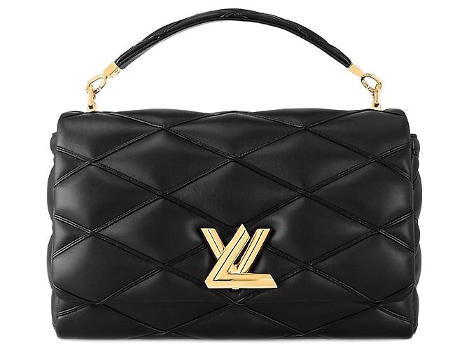 Louis Vuitton LV GO-14 MM Handtasche neu Schwarz
