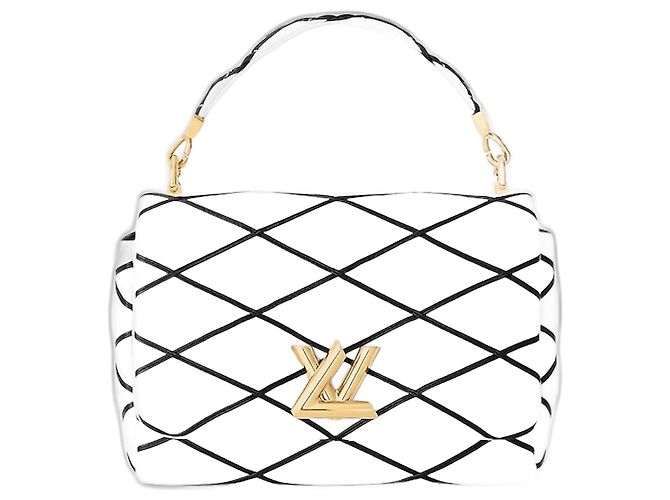 Louis Vuitton LV GO-14 MM Handtasche neu Weiß