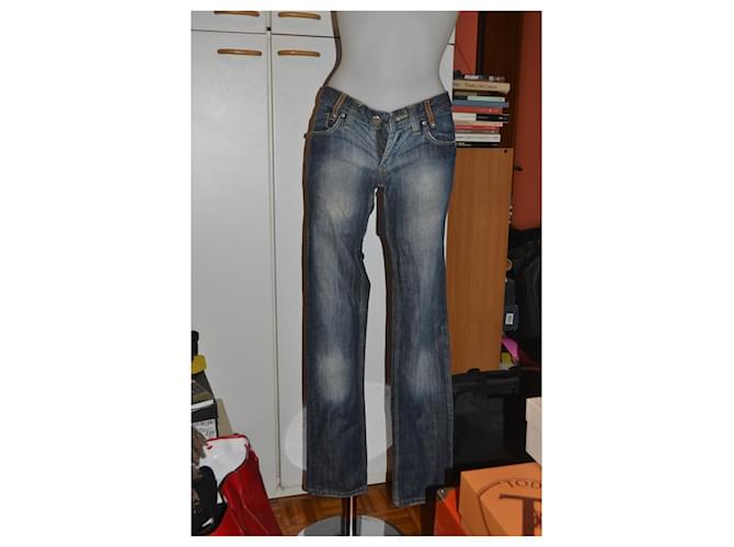 Dsquared2 jeans slim Azul escuro Algodão  ref.969624