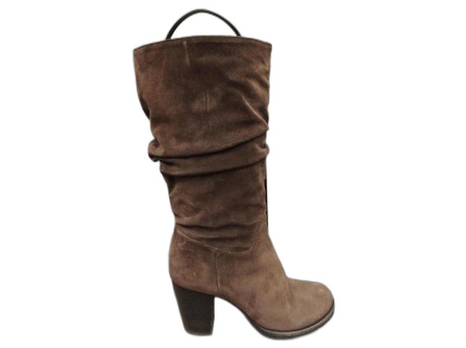botas Chie Mihara p 36 Marrom