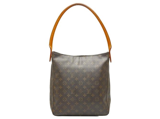 Louis Vuitton Looping Brown Cloth  ref.969784