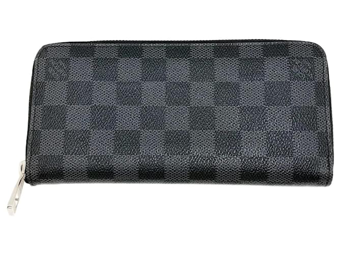 Louis Vuitton Large Damier Graphite Zippy Organizer Long Wallet