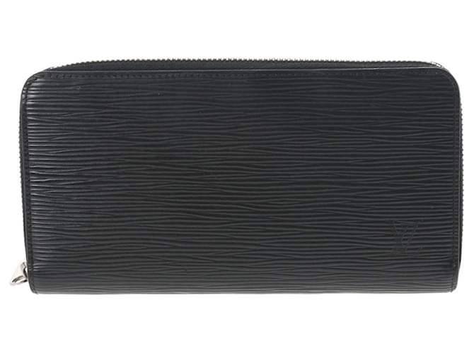 Louis Vuitton Portefeuille zippy Black Leather ref.969877 - Joli