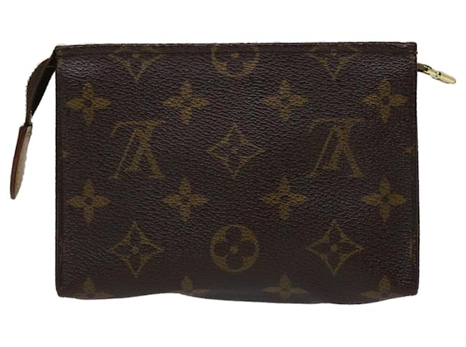 LOUIS VUITTON Epi Dauphine PM Pouch Red M48447 LV Auth ds004