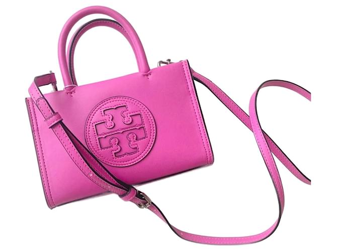 Tory Burch Perry Color - Block Mini Bag in Pink | Lyst