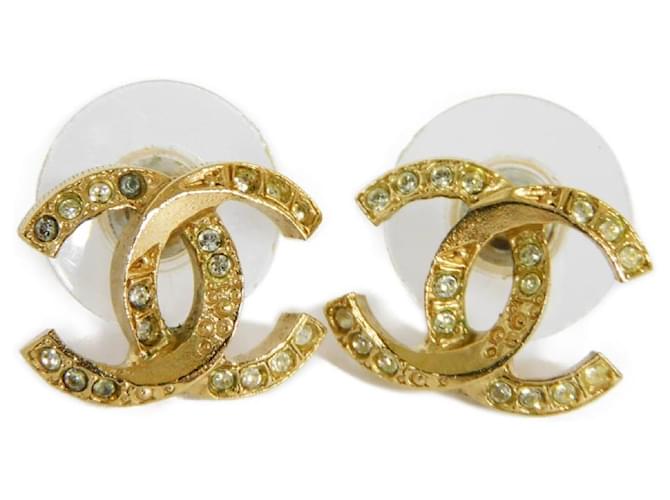 Chanel Earrings Golden Gold-plated  ref.970195