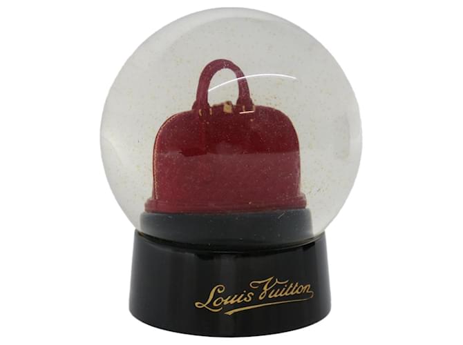LOUIS VUITTON Snow Globe Alma Glass VIP Only Clear LV Auth 45199  ref.970318
