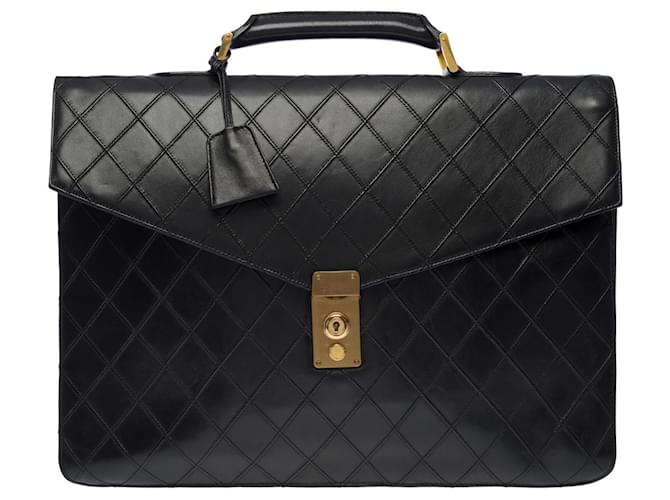CHANEL Bag in Black Leather - 101260  ref.970404