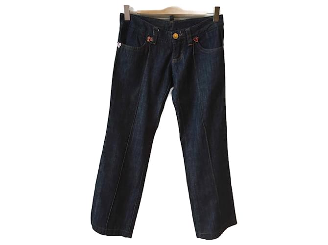 Dsquared2  Jeans T.fr 40 Algodão Azul  ref.970449