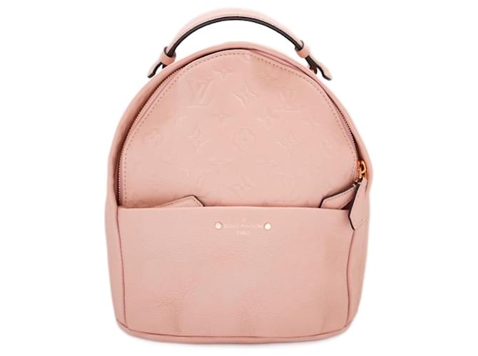 Louis Vuitton Sorbonne backpack pink Leather  ref.970478