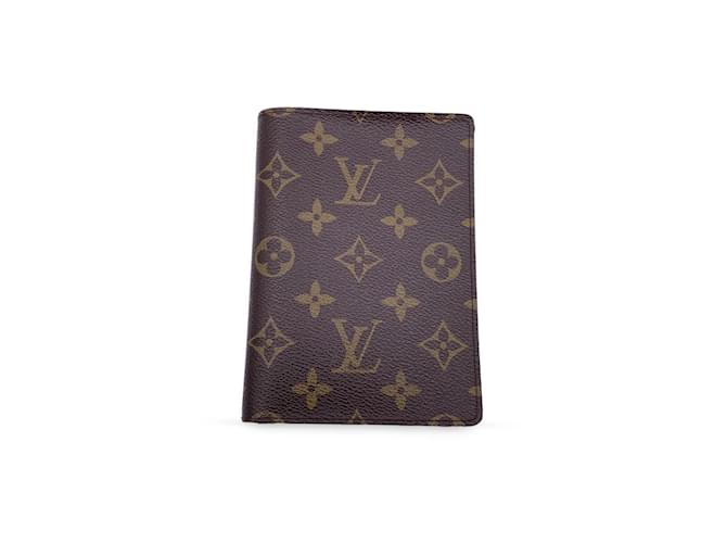 Louis Vuitton Brown Taiga Leather Bifold Compact Wallet Louis Vuitton