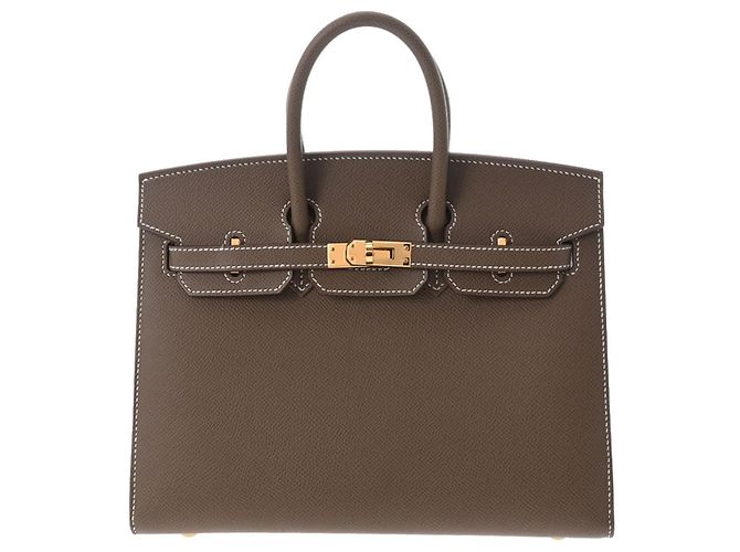 Acapulco Hermès HERMES BIRKIN 25 Cinza