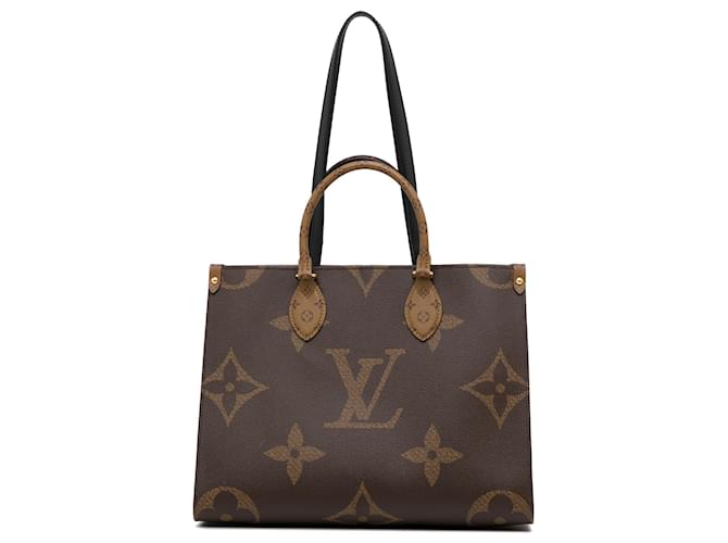 Louis Vuitton Reverse Monogram Canvas Giant Onthego MM Bag Louis Vuitton
