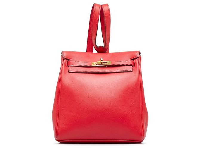 Hermès Hermes Red Kelly Ado