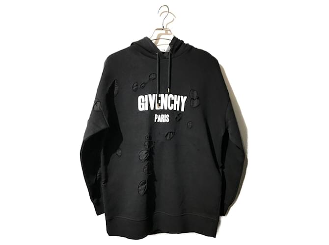 Givenchy Sweaters Black Cotton Polyester Rayon Polyurethane  ref.971085