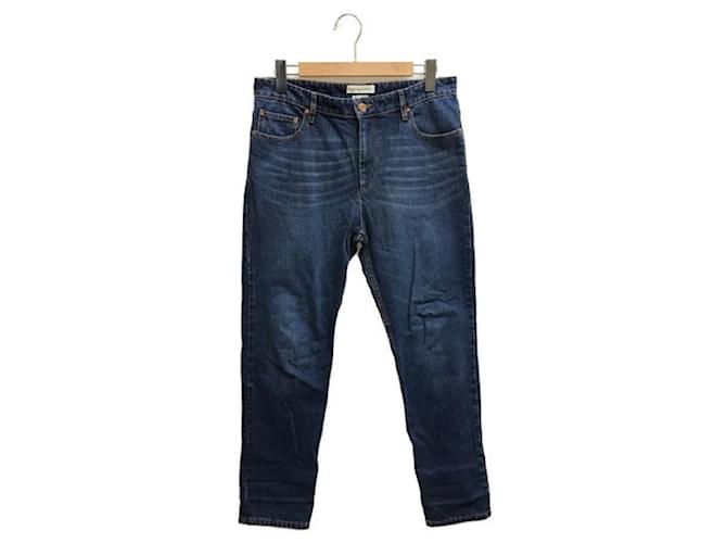 ****Pantalon en jean taille haute ISABEL MARANT Coton Bleu  ref.971203