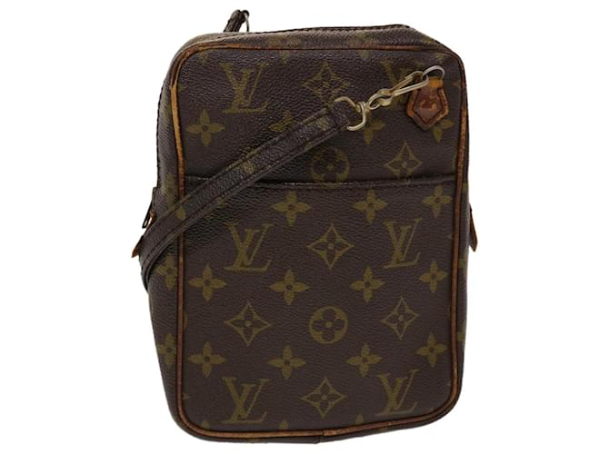 Louis Vuitton Danube Epi Leather Crossbody Bag Beige Gold France