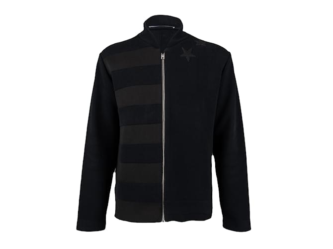 Givenchy Knit Bomber Jacket Black  ref.971358