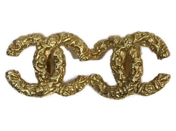 ***Orecchini CHANEL Coco Mark Lava D'oro 